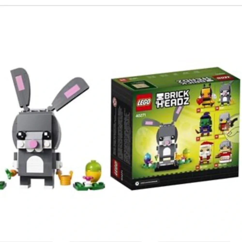 Lego Brickheadz bunny set 40271 new and sealed box 126 pieces retired!